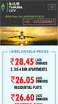 Mobile Screenshot of gauryamunacity.com
